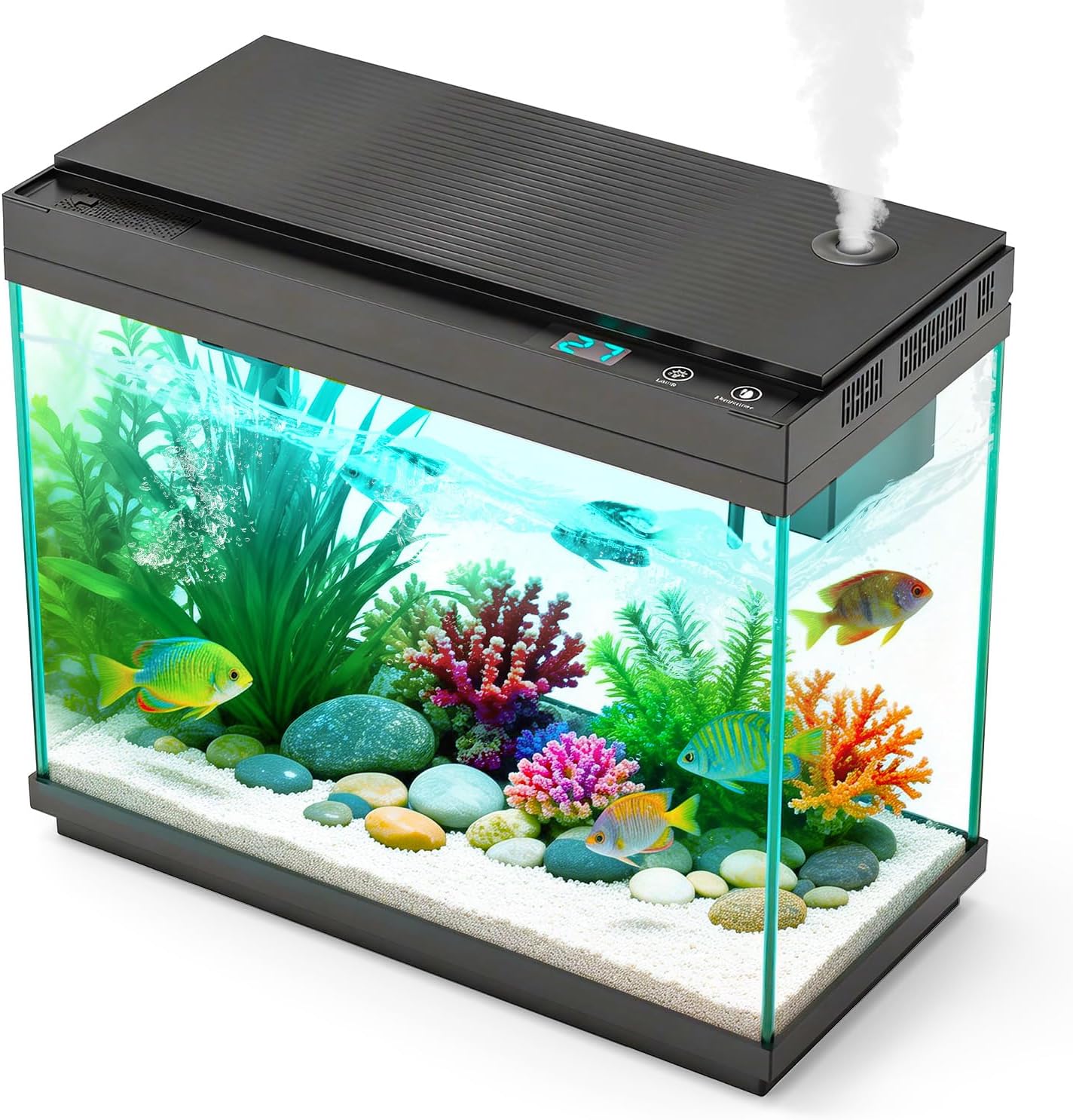 Lighting Home Decor Products - Smart 2.4 Gal Aquarium Kit: Silent