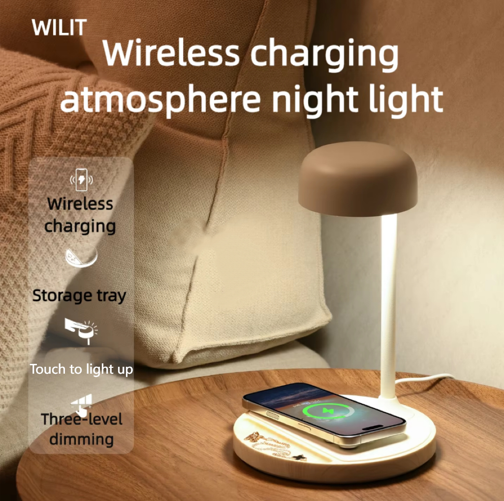 Lighting Decor In Room - WILIT LED Desk Lamp with Wireless