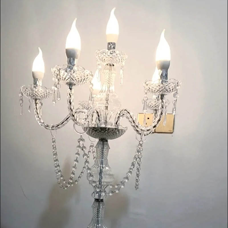 Room Decor Lighting Lamp - Modern Luxury Candle Lamps Wedding Centerpieces