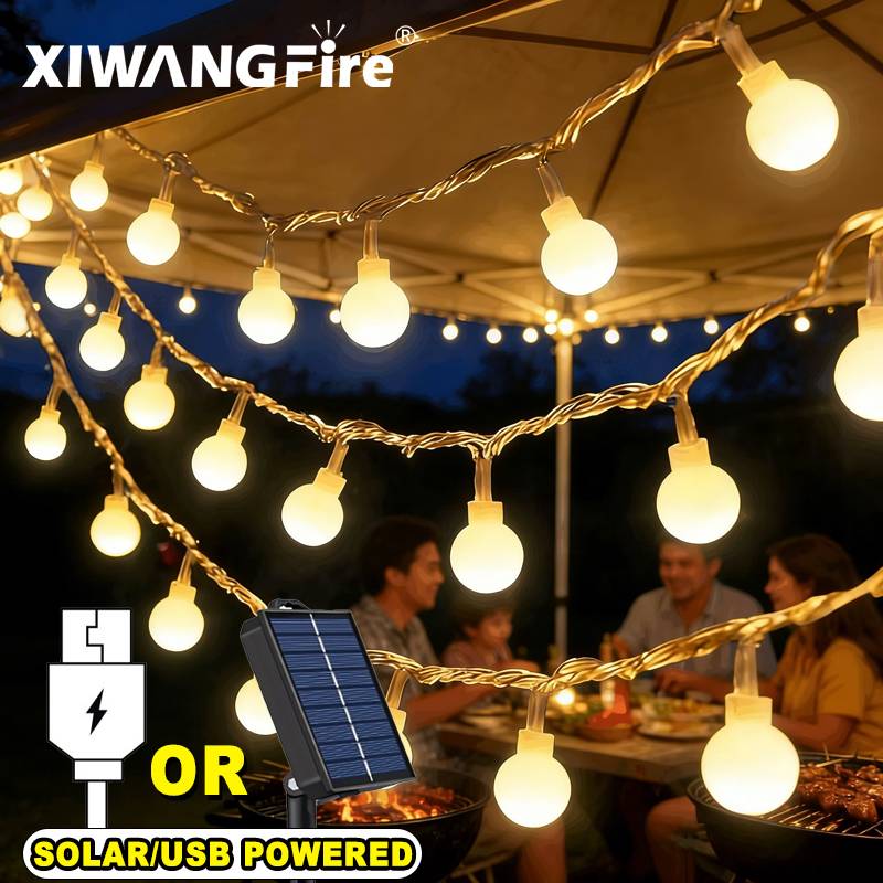 3-10M Solar/USB/Battery String - مراجعة Lighting Decor In Room وسعره