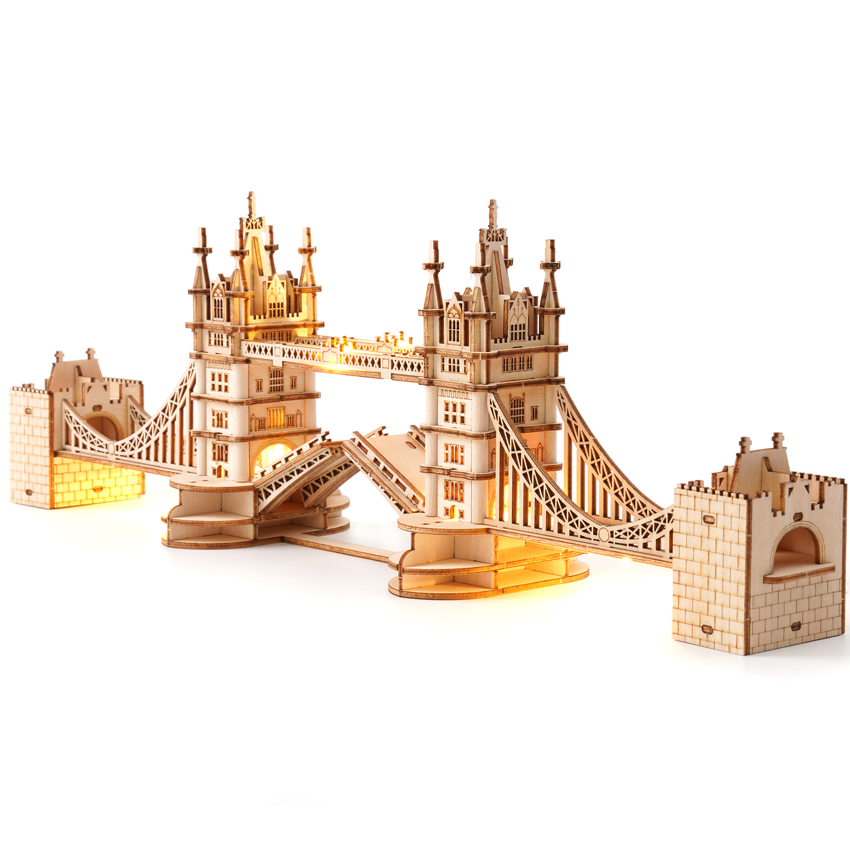Rolife DIY Wooden 3D Puzzle To - مراجعة Lighting Decor Woodbridge وسعره