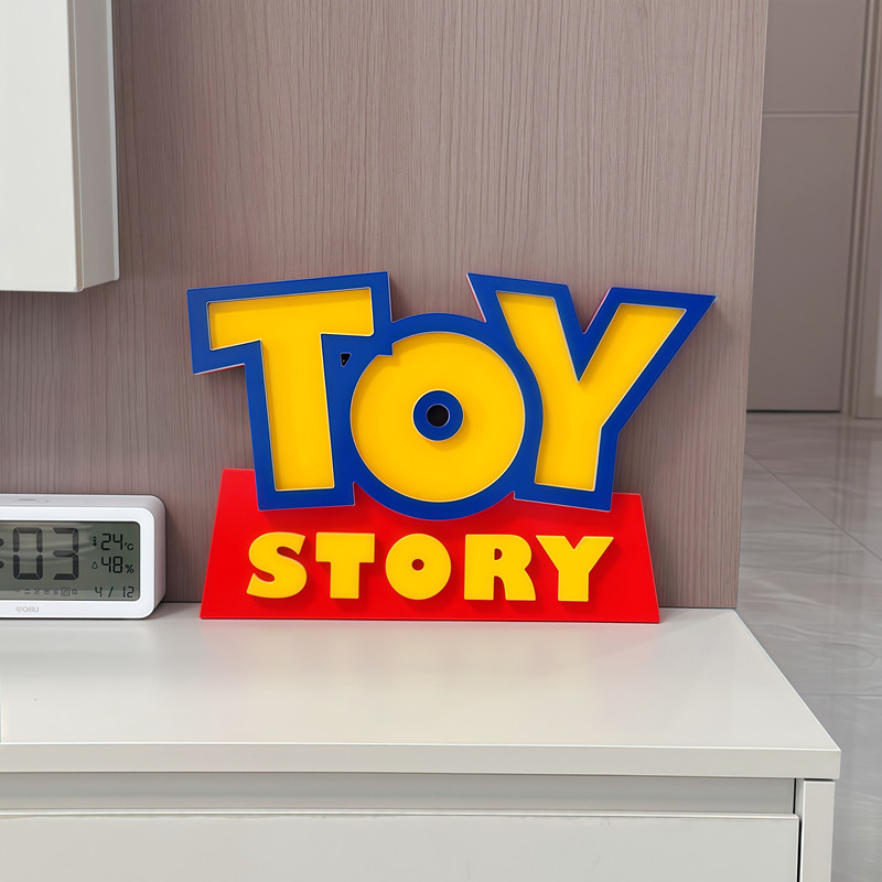 TOY STORY 3DLogo Signboard Car - مراجعة Lighting Home Decor Products وسعره