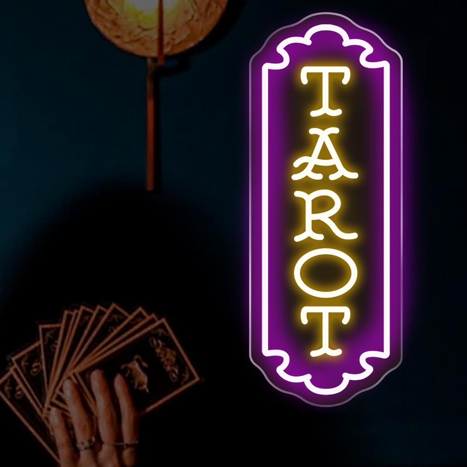 Tarot Neon Sign USB Powered My - مراجعة Lighting Decor In Room وسعره