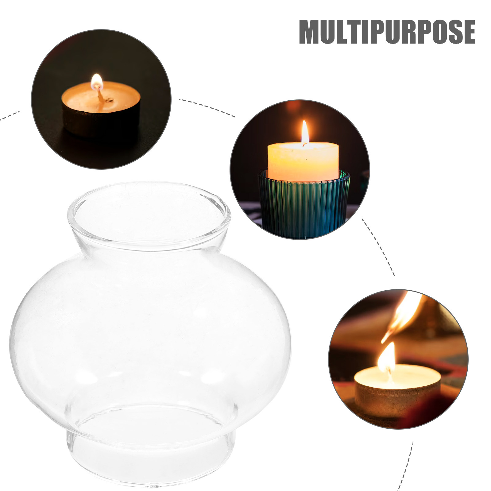Retro Clear Glass Lampshade fo - مراجعة Room Decor Lighting Lamp وسعره