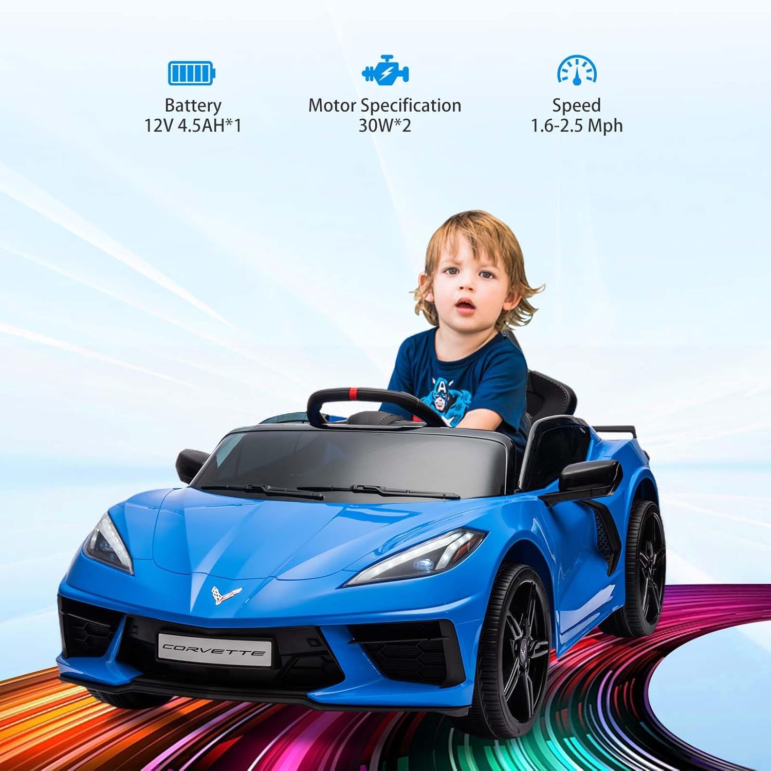 12V Kids Ride on Car Battery P - مراجعة Lighting Visual وسعره