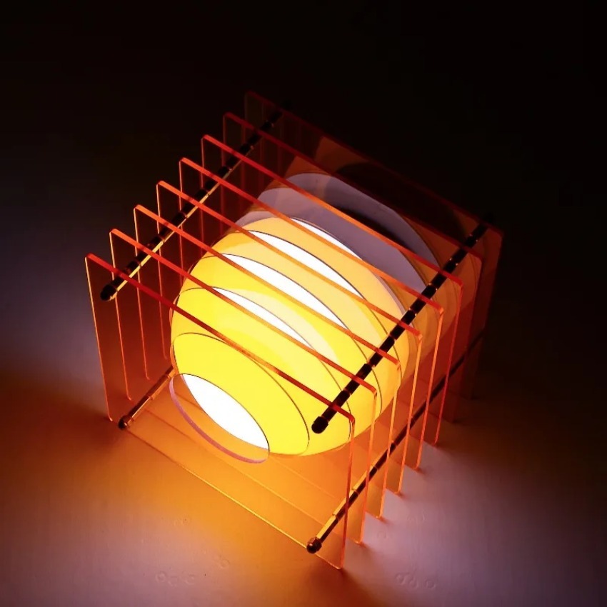 DIY Acrylic Thousand Layer Lam - مراجعة Lighting Decor In Room وسعره