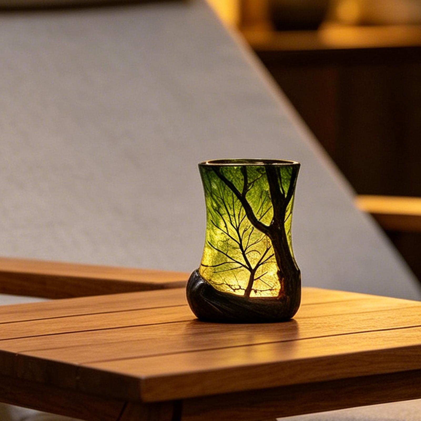 Bedside Table Lamp Forest Nigh - مراجعة Lighting Decor In Room وسعره
