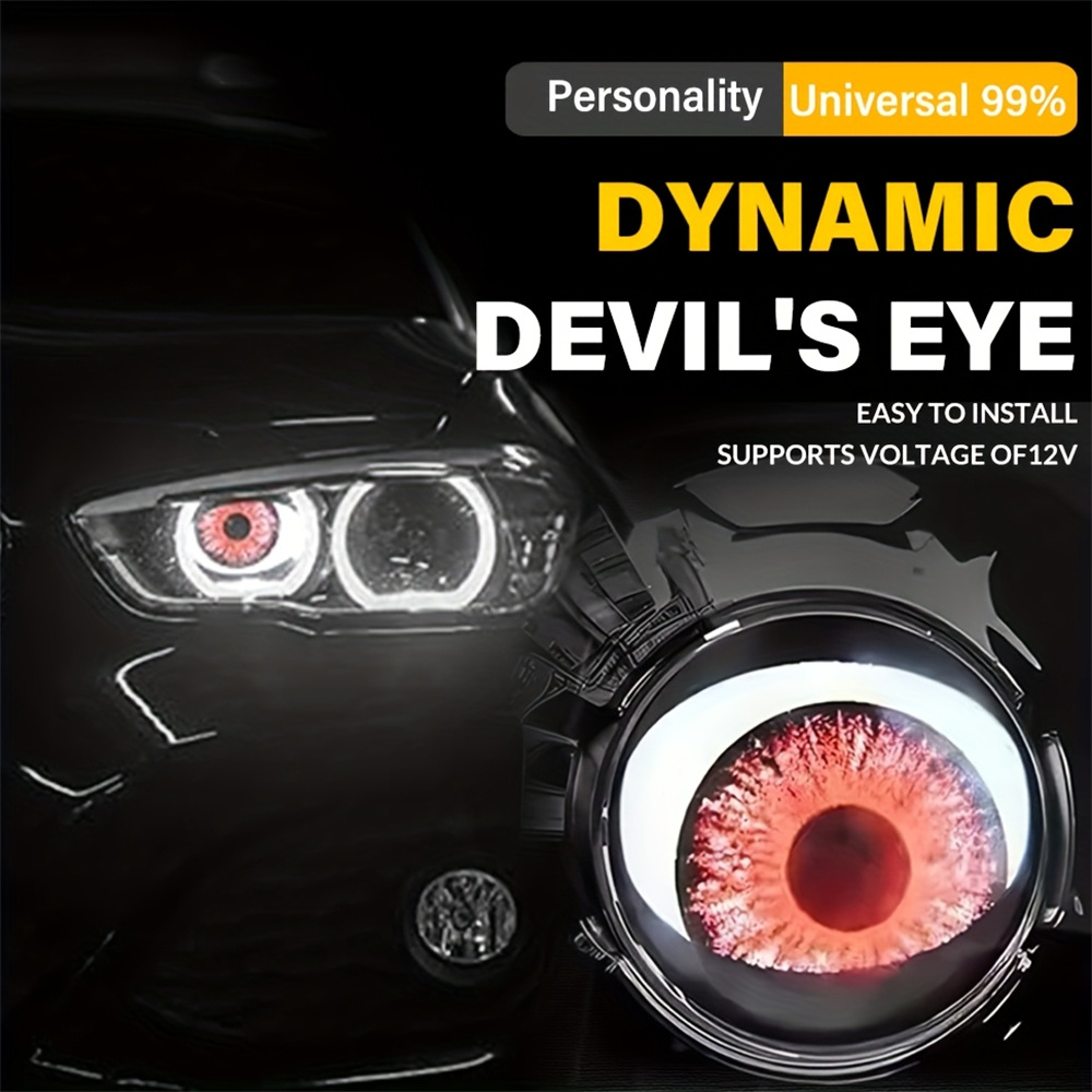  6-Mode Led Dynamic Devil Eye - مراجعة Decor Lighting & Decor Fires وسعره