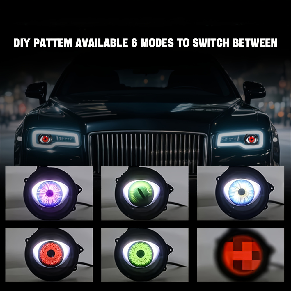  6-Mode Led Dynamic Devil Eye - مراجعة Decor Lighting & Decor Fires وسعره