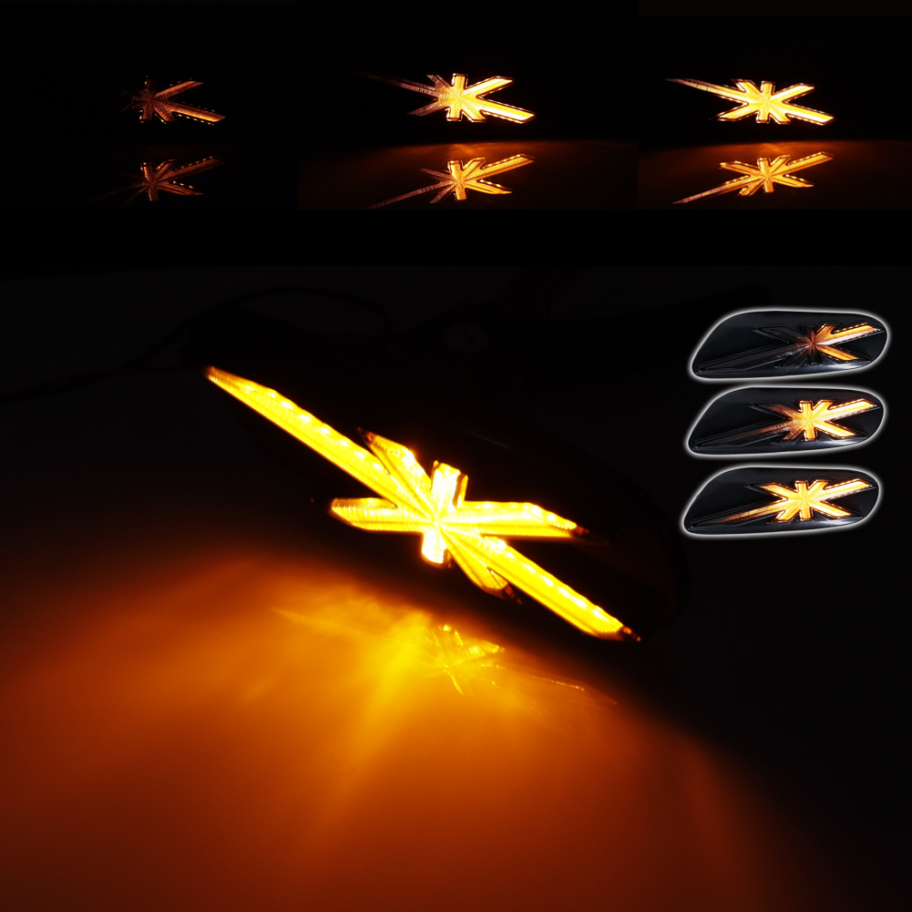 2pcs smoked lens Union Jack Am - مراجعة Union Lighting & Decor Photos وسعره