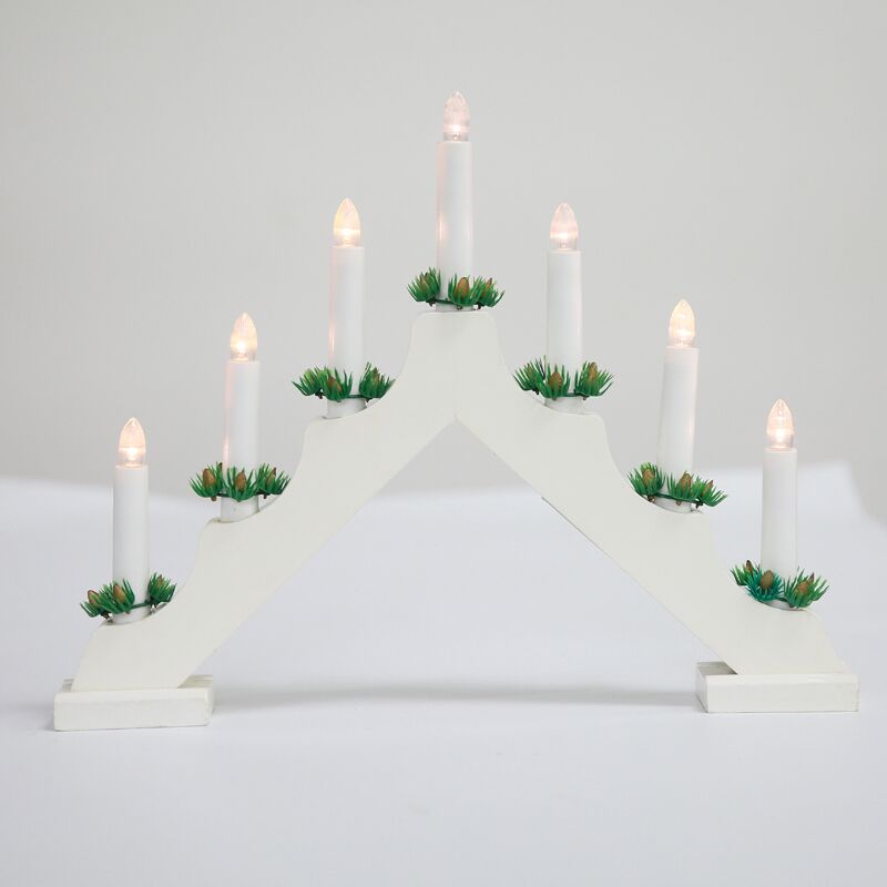 Christmas wooden candle arch l - مراجعة Lighting Decor Woodbridge وسعره