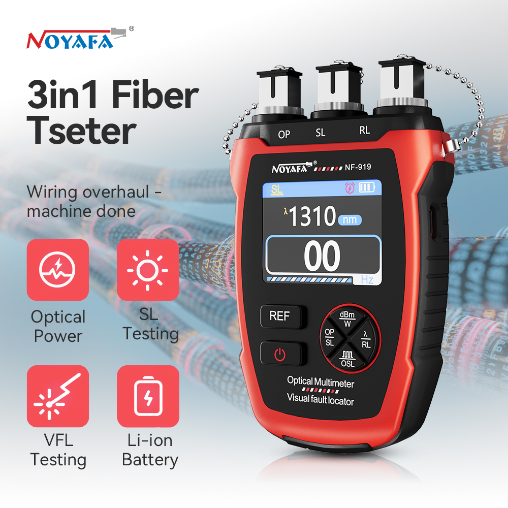 NOYAFA Fiber Optic Tester NF-9 - مراجعة Lighting Visual وسعره