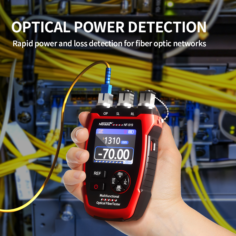 NOYAFA Fiber Optic Tester NF-9 - مراجعة Lighting Visual وسعره