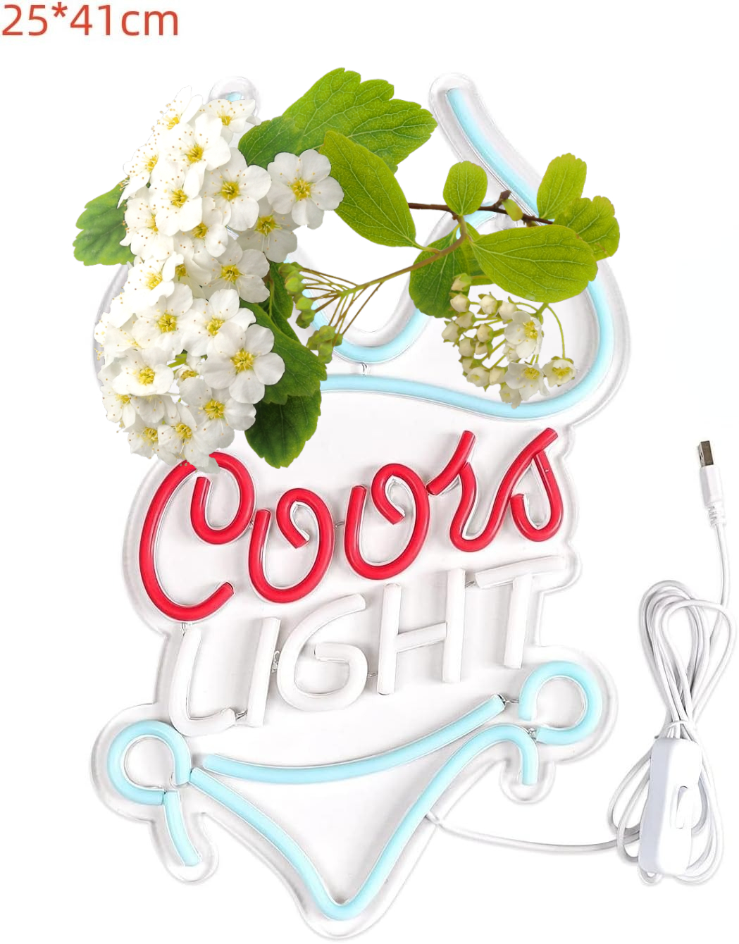 Coors Light Neon Sign LED Nigh - مراجعة Home Decor Lighting Brands وسعره