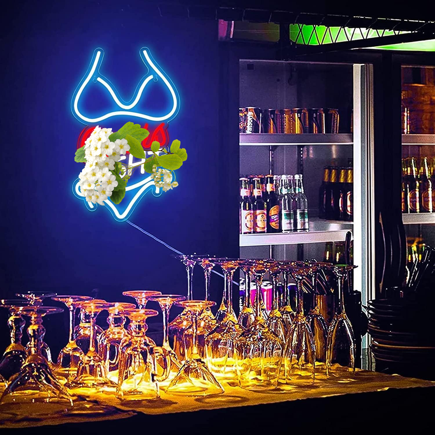 Coors Light Neon Sign LED Nigh - مراجعة Home Decor Lighting Brands وسعره
