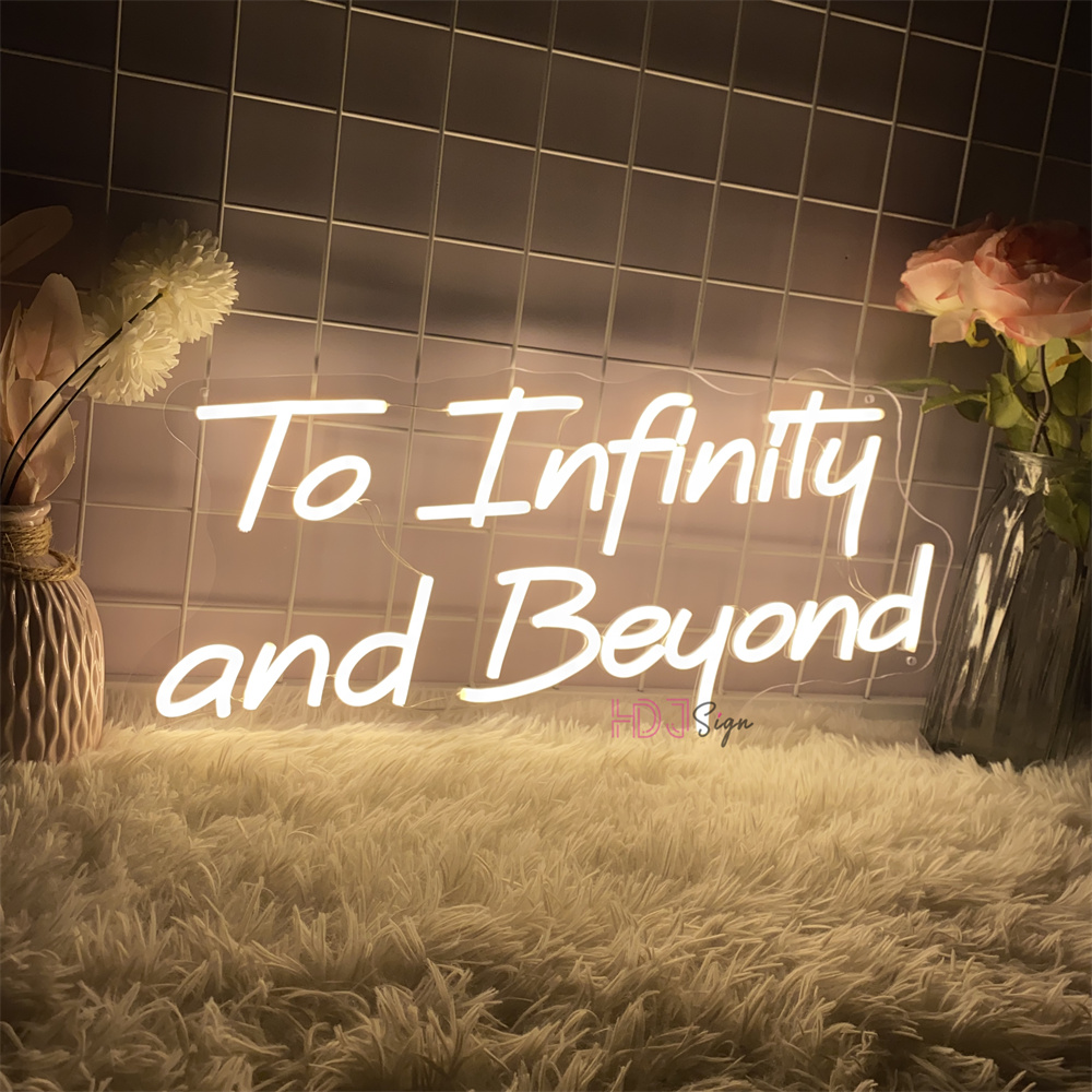 To infinity and beyond Neon Le - مراجعة Lighting Decor And Beyond وسعره