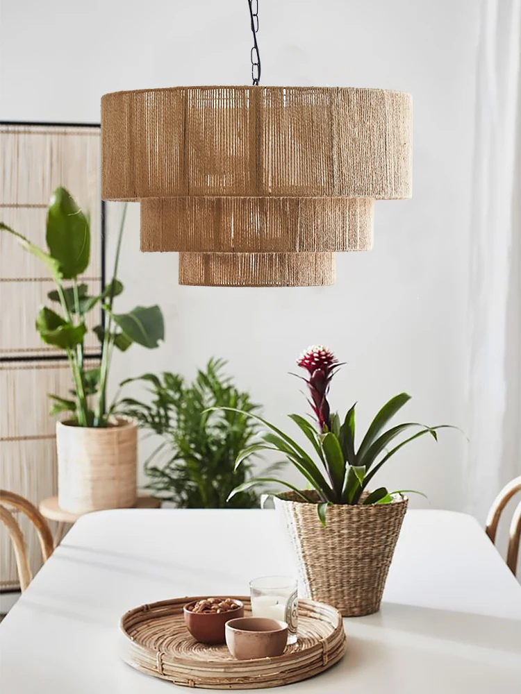 Handmade Rattan Bohemian Retro - مراجعة Decor Lighting Australia وسعره