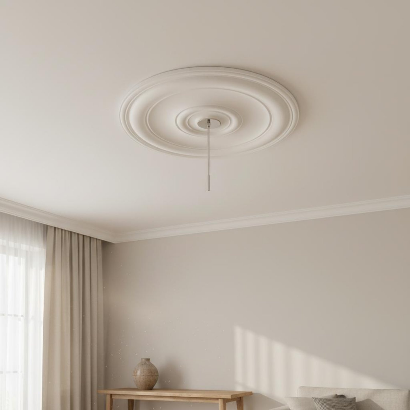 Round Ceiling Medallion Europe - مراجعة Decor Lighting & Decor Fires وسعره