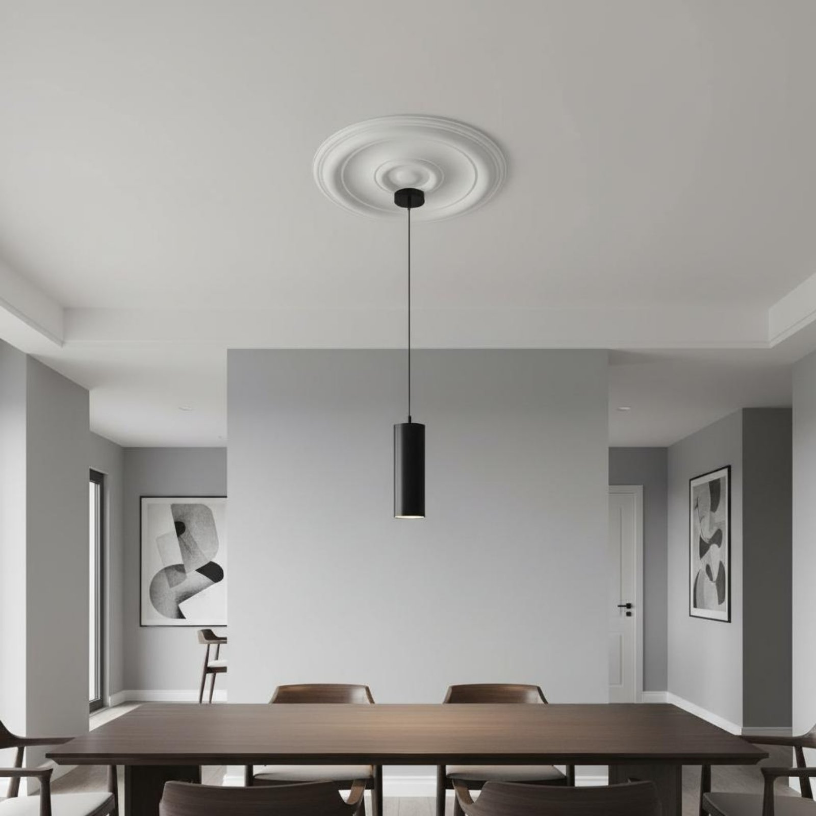 Round Ceiling Medallion Europe - مراجعة Decor Lighting & Decor Fires وسعره