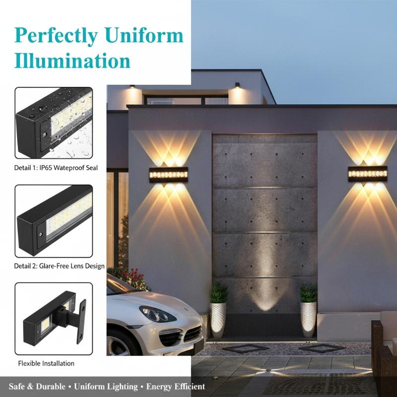 Outdoor Waterproof Wall Light  - مراجعة Lighting Decor Outdoor وسعره