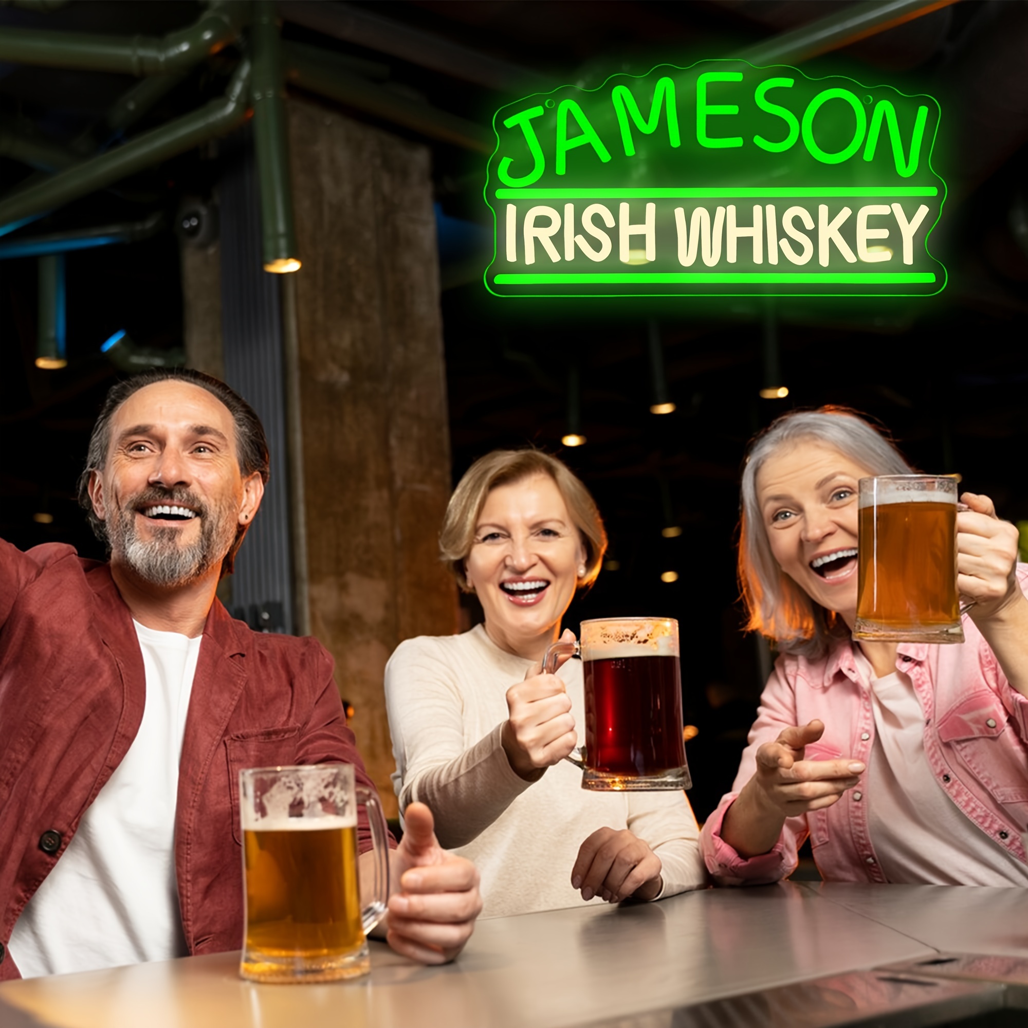 Jameson Irish Whiskey Brand Lo - مراجعة Home Decor Lighting Brands وسعره
