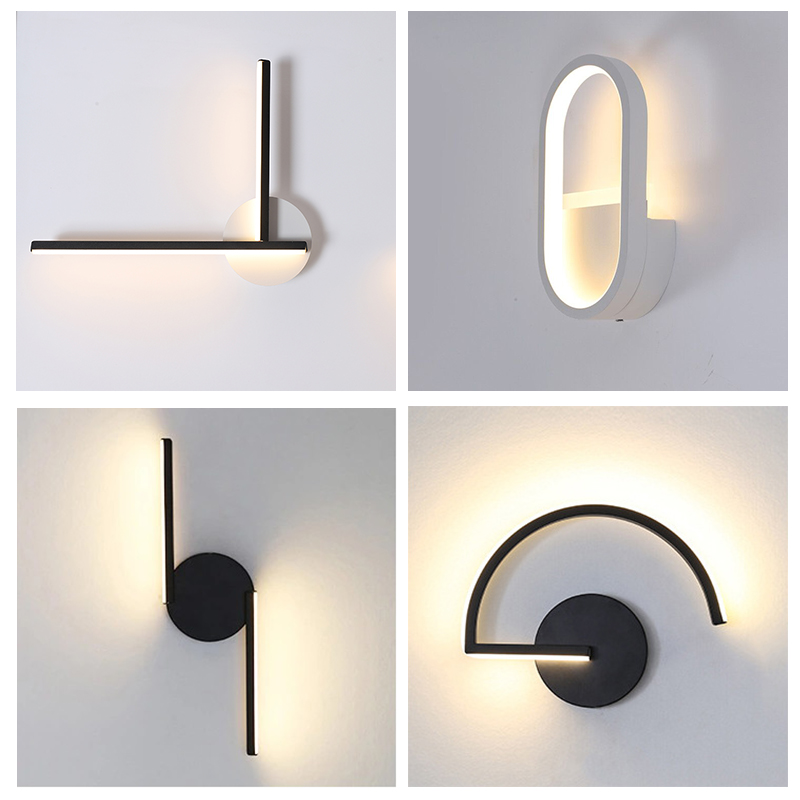 Modern Nordic LED Wall Lamp, M - مراجعة Lighting Decor In Room وسعره