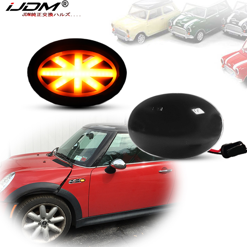 iJDM Amber Union Jack logo LED - مراجعة Union Lighting & Decor Photos وسعره