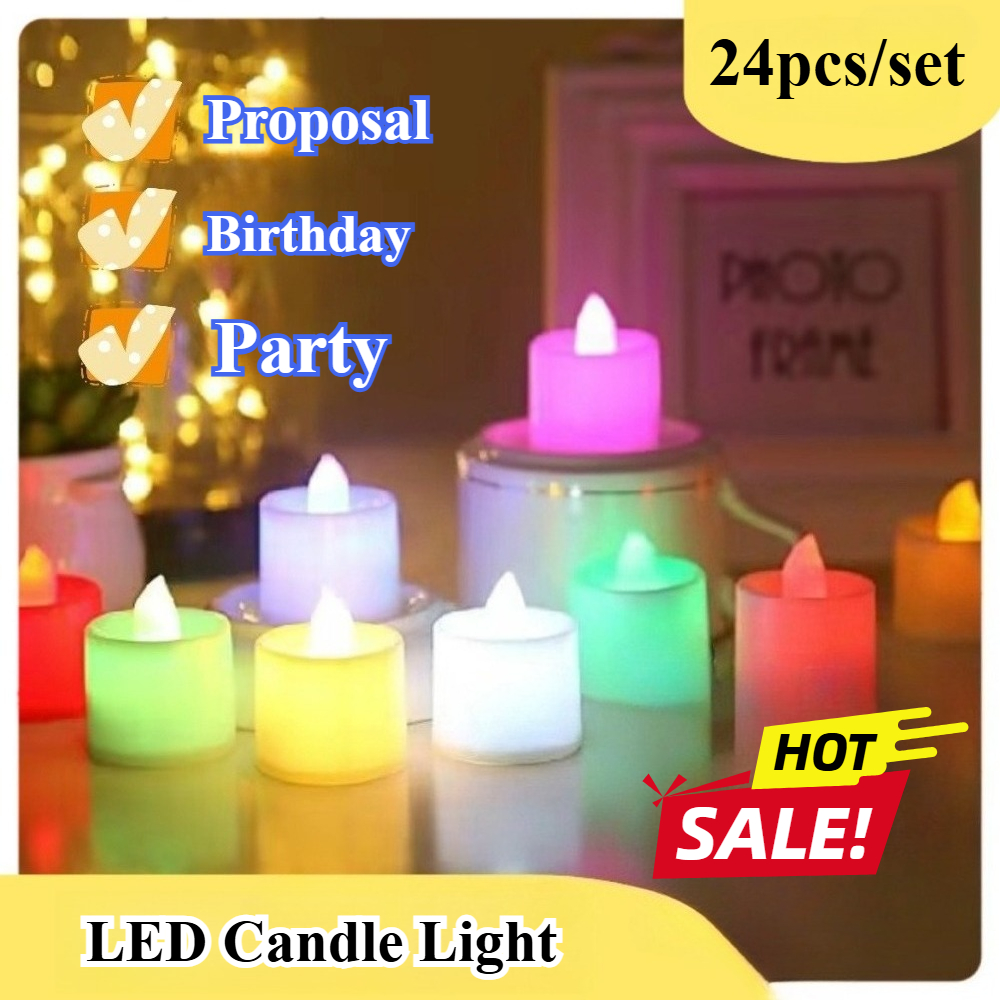 LED Candle Light Decorative La - مراجعة Room Decor Lighting Lamp وسعره