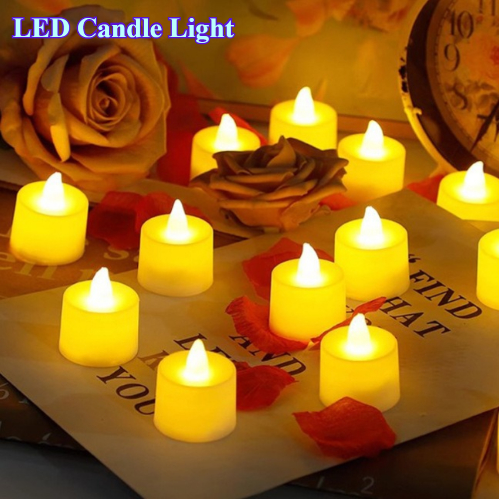 LED Candle Light Decorative La - مراجعة Room Decor Lighting Lamp وسعره