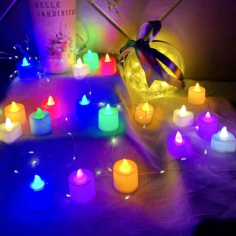 LED Candle Light Decorative La - مراجعة Room Decor Lighting Lamp وسعره