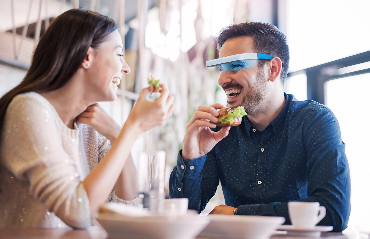 SAD Light Therapy Glasses Red  - مراجعة Lighting Visual وسعره