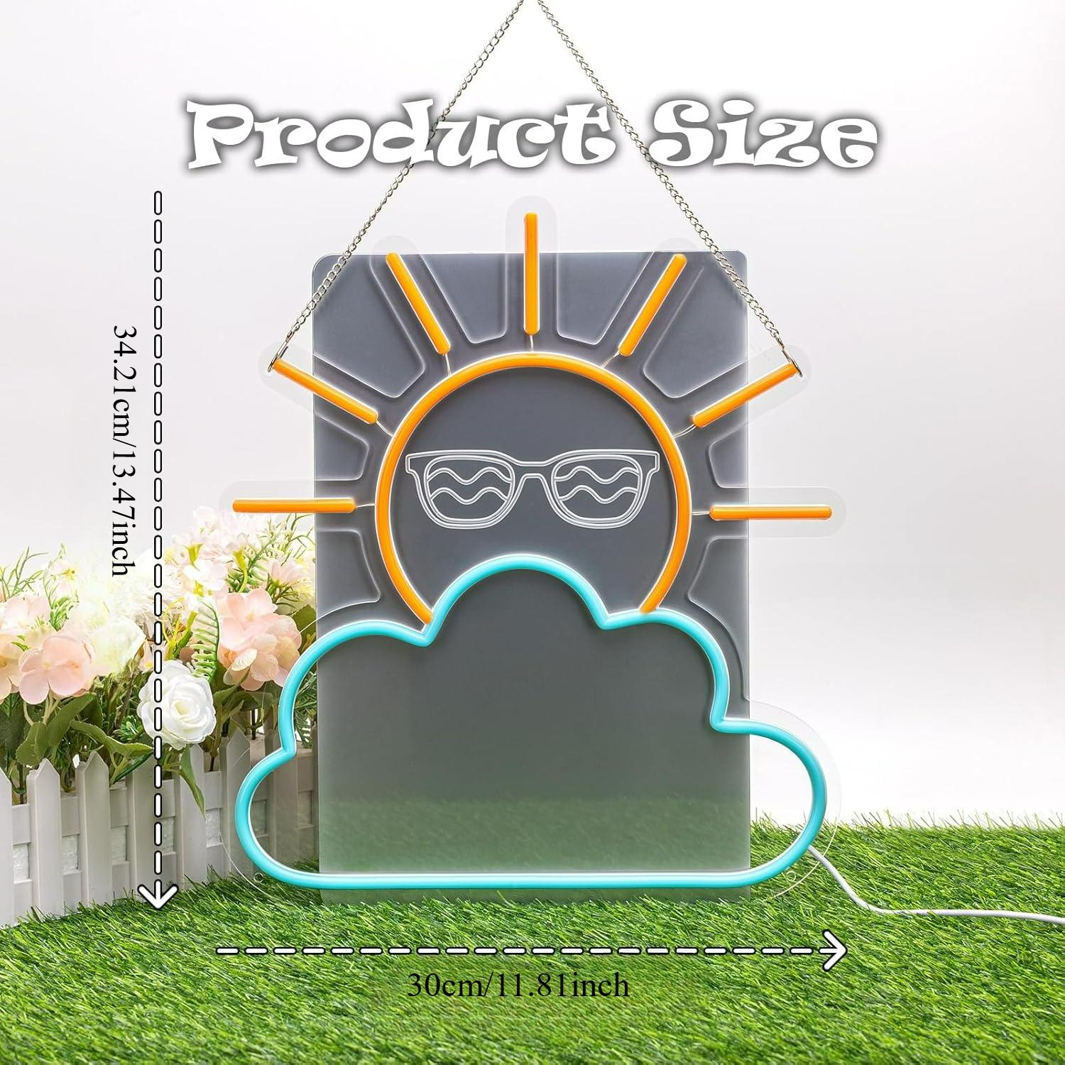 Sunrise Sunset Neon Sign USB P - مراجعة Lighting Decor In Room وسعره