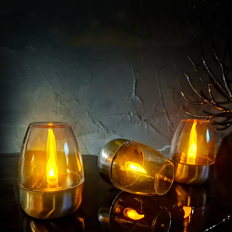 LED Solar Candles Light Flamel - مراجعة Room Decor Lighting Lamp وسعره