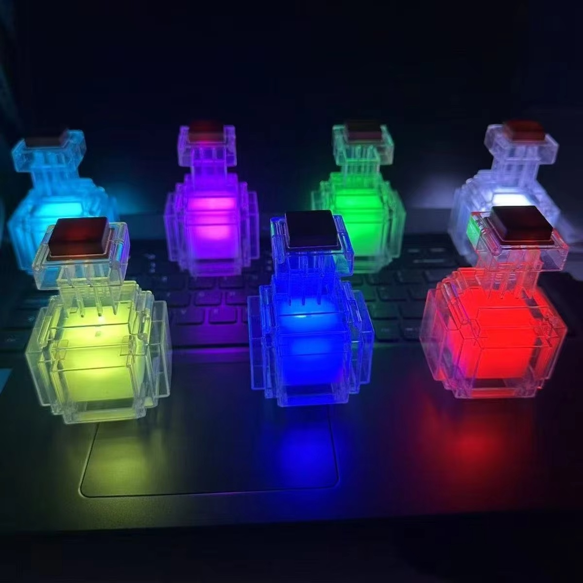 Rechargeable Potion Bottle Nig - مراجعة Lighting Home Decor Products وسعره