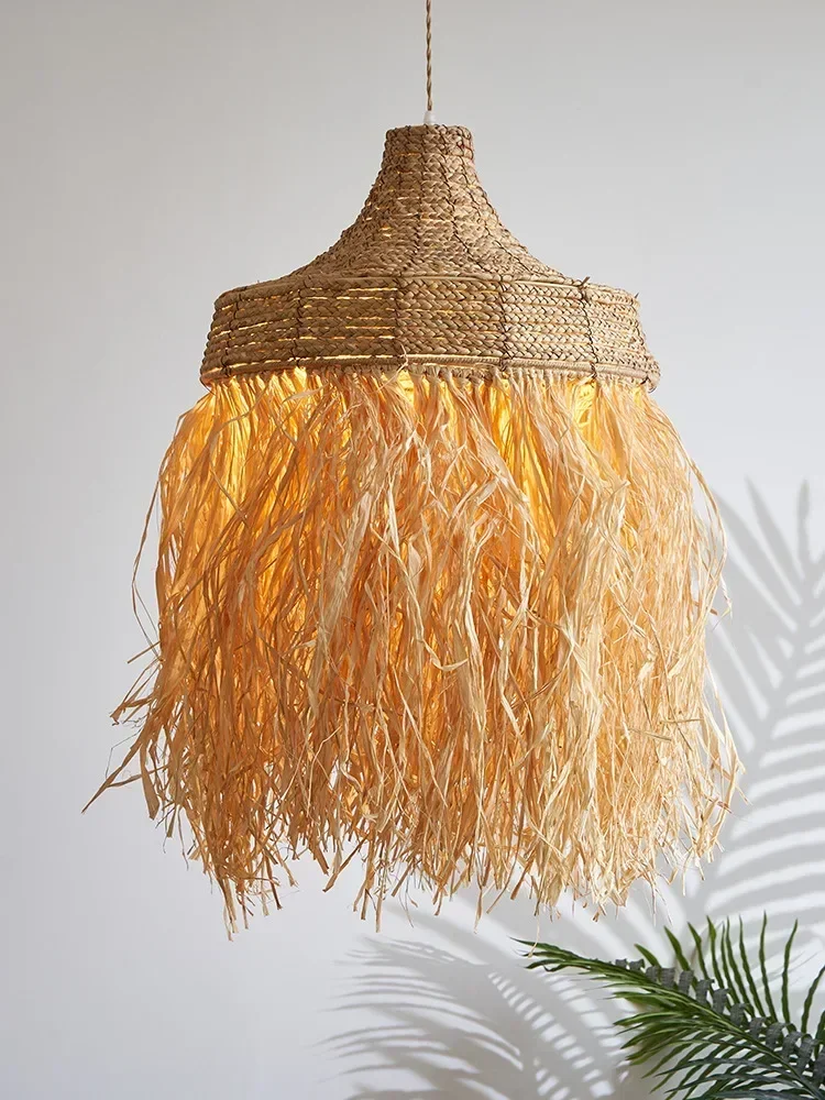 Handmade Woven Rattan Grass Pe - مراجعة Decor Lighting Australia وسعره