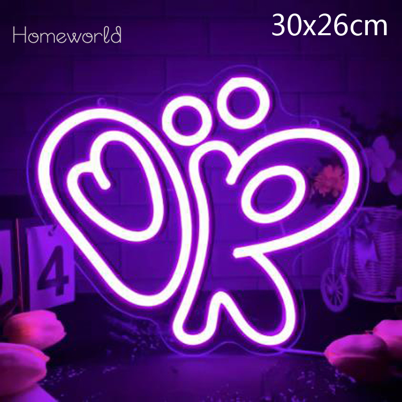 Olivia OK Neon Signs USB Power - مراجعة Ok Lighting Decor وسعره