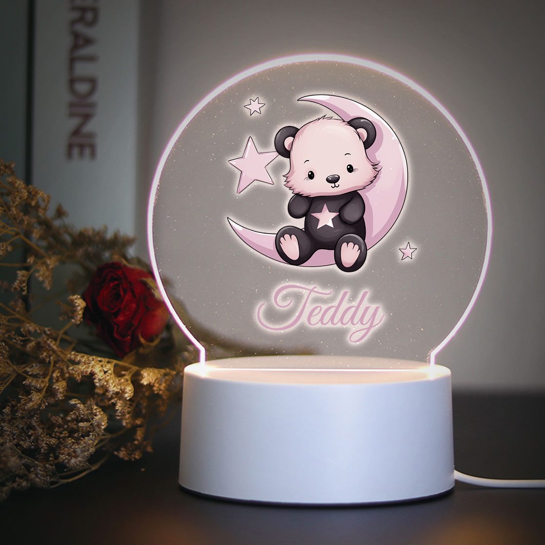 1pc Personalize Custom Moon be - مراجعة Room Decor Lighting Lamp وسعره