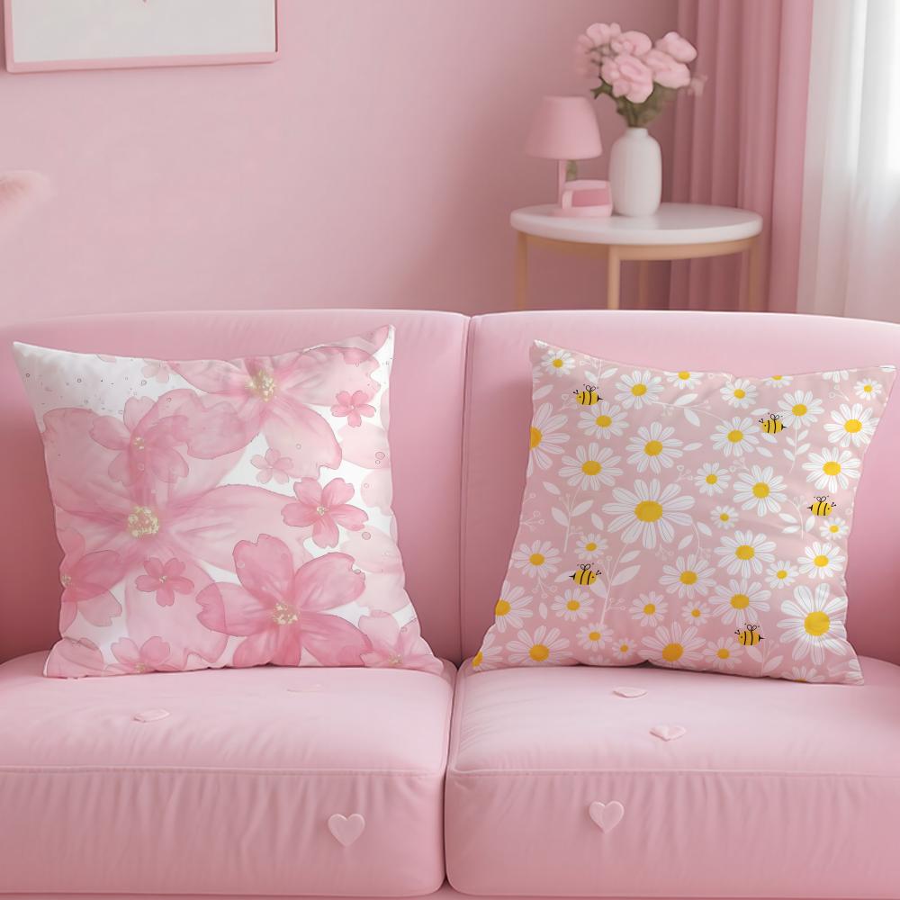 Light pink gentle petals Cushi - مراجعة Lighting Decor And Beyond وسعره