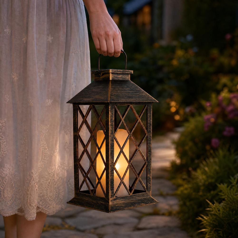 Retro Solar Lantern, Outdoor S - مراجعة Lighting Decor Outdoor وسعره
