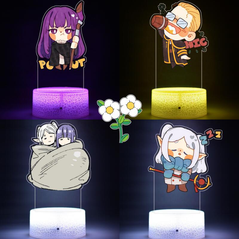 Anime Night Light for Frieren: - مراجعة Lighting Decor And Beyond وسعره