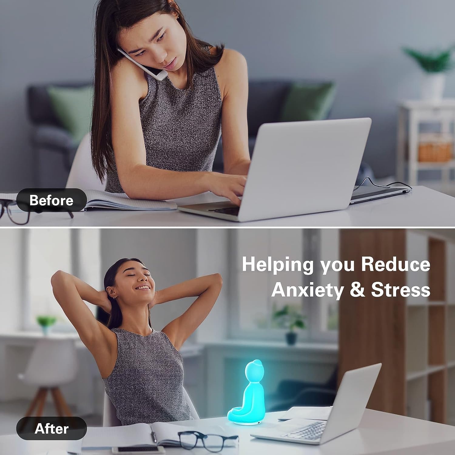 Mindful Breathing Yoga | 4-7-8 - مراجعة Lighting Visual وسعره