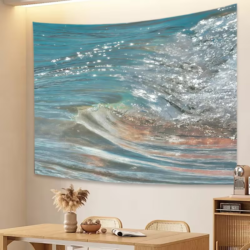 VIKAMA Oil Painting Style Wave - مراجعة Lighting Home Decor Products وسعره