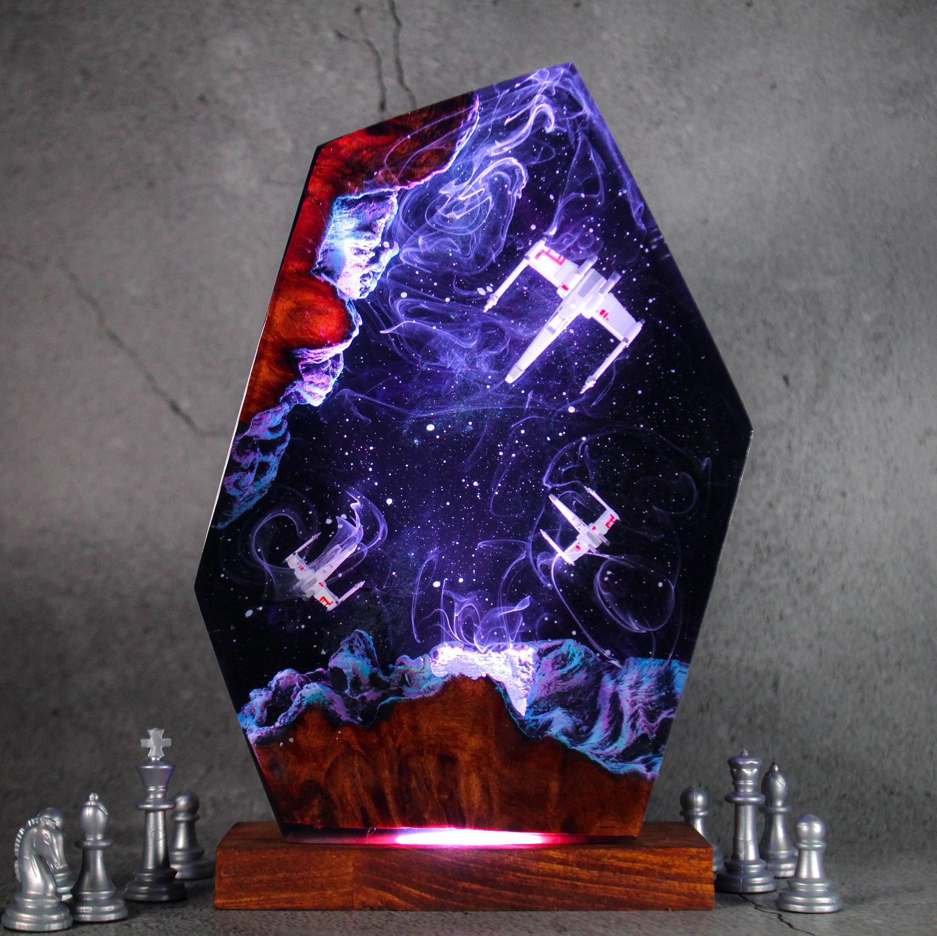 Customized Items Resin Table L - مراجعة Room Decor Lighting Lamp وسعره