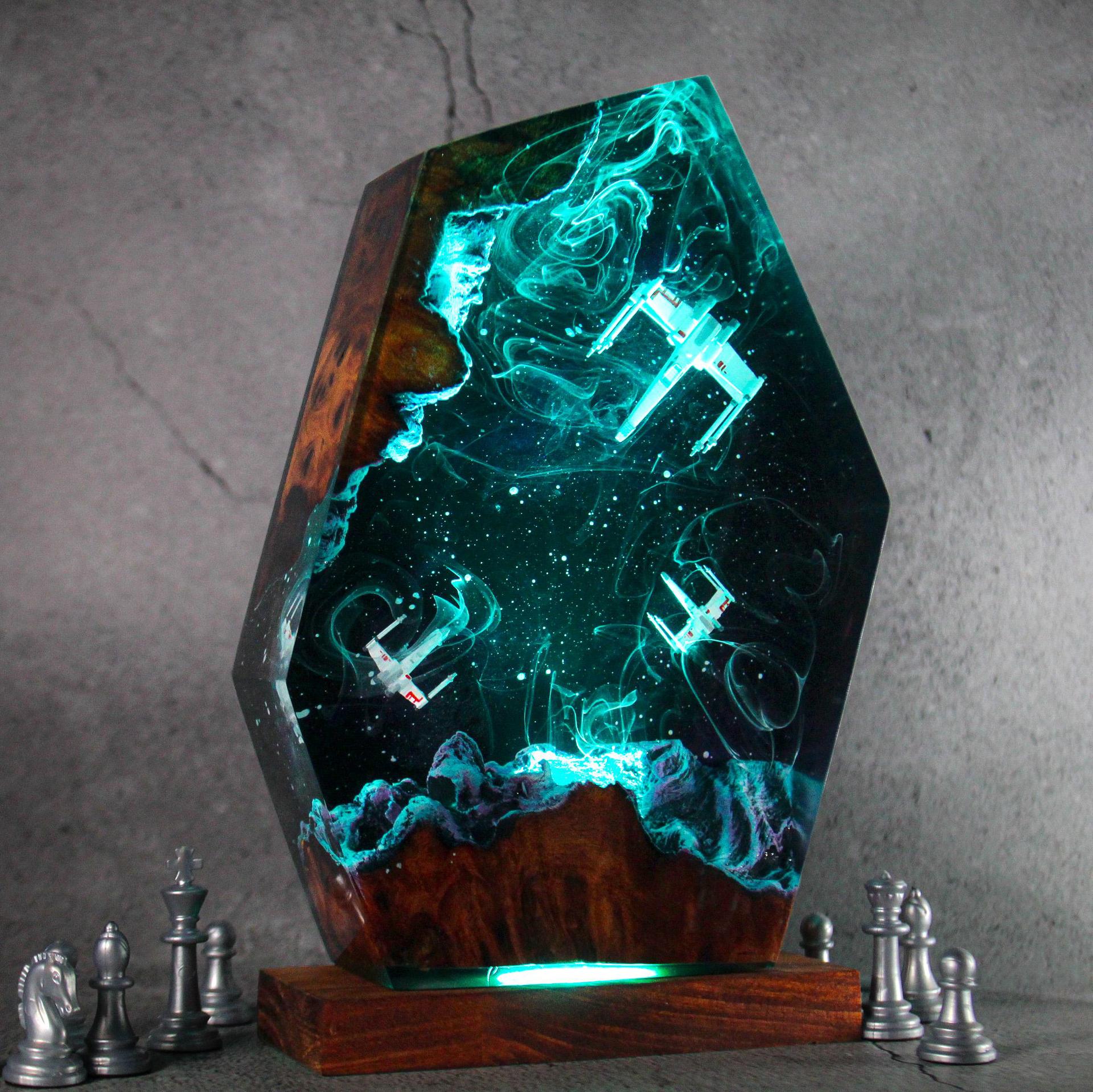 Customized Items Resin Table L - مراجعة Room Decor Lighting Lamp وسعره