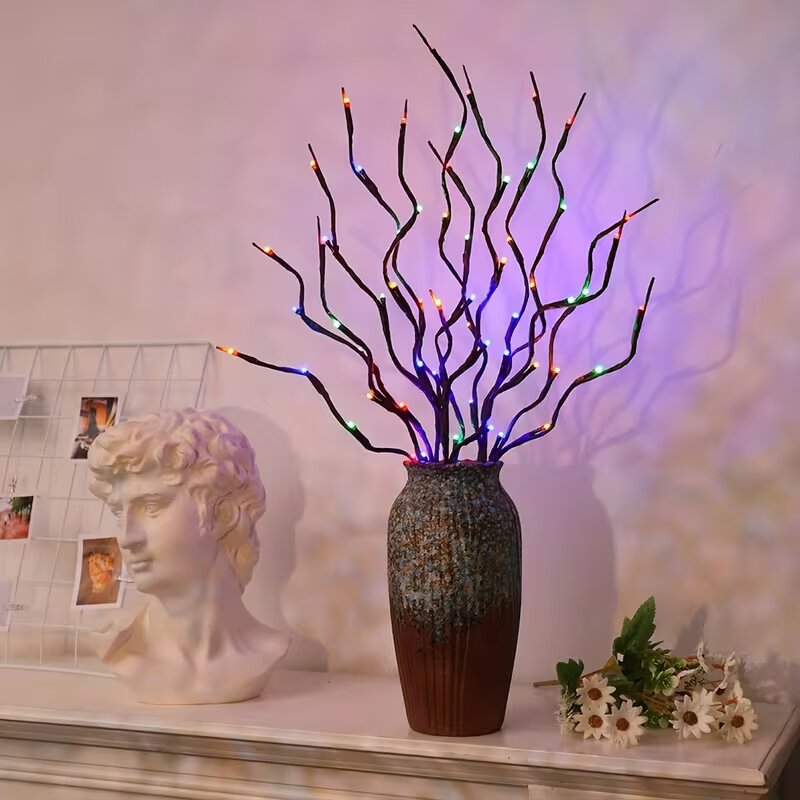 1/2PC 20LED Cherry Blossom Tre - مراجعة Lighting Decor Outdoor وسعره
