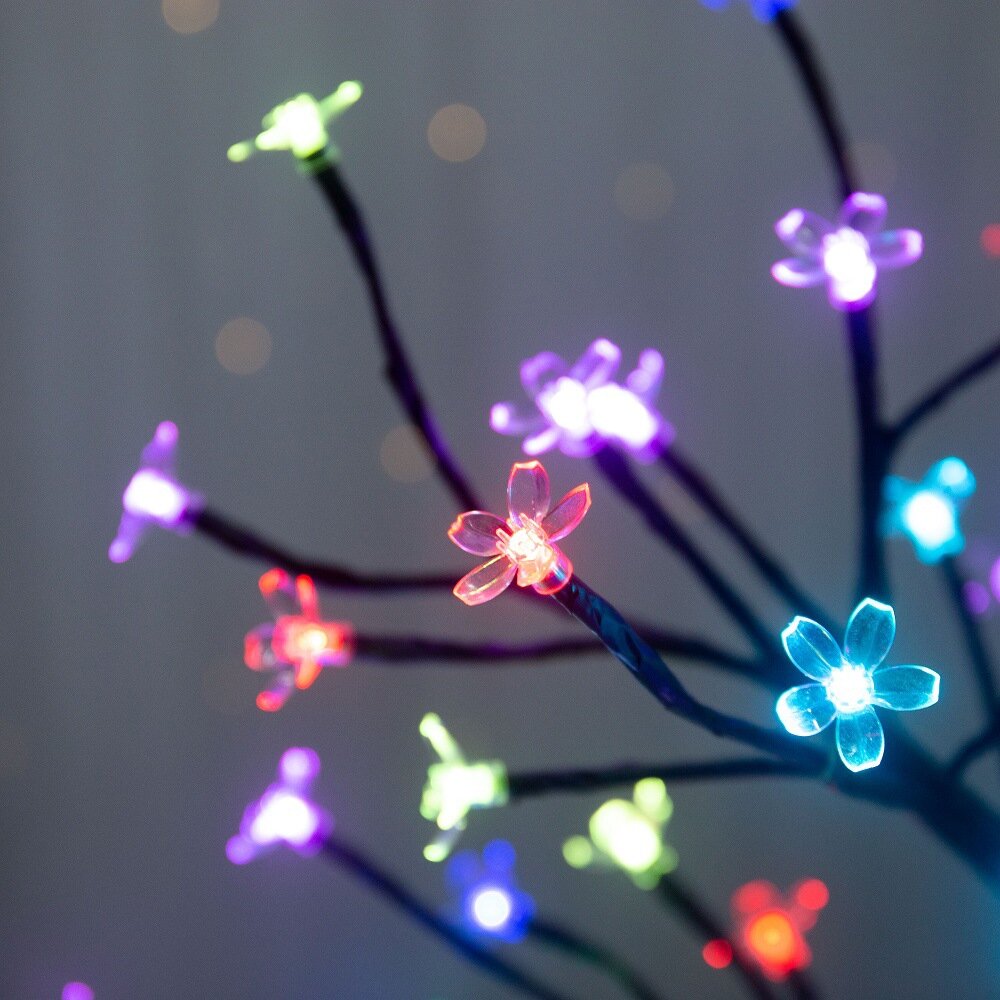 1/2PC 20LED Cherry Blossom Tre - مراجعة Lighting Decor Outdoor وسعره