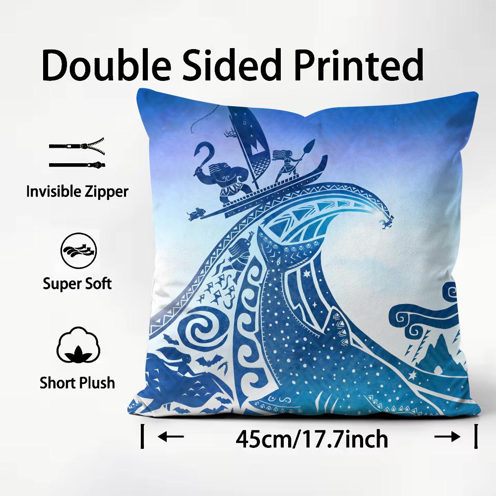 Light blue ocean ripple Cushio - مراجعة Lighting Decor And Beyond وسعره