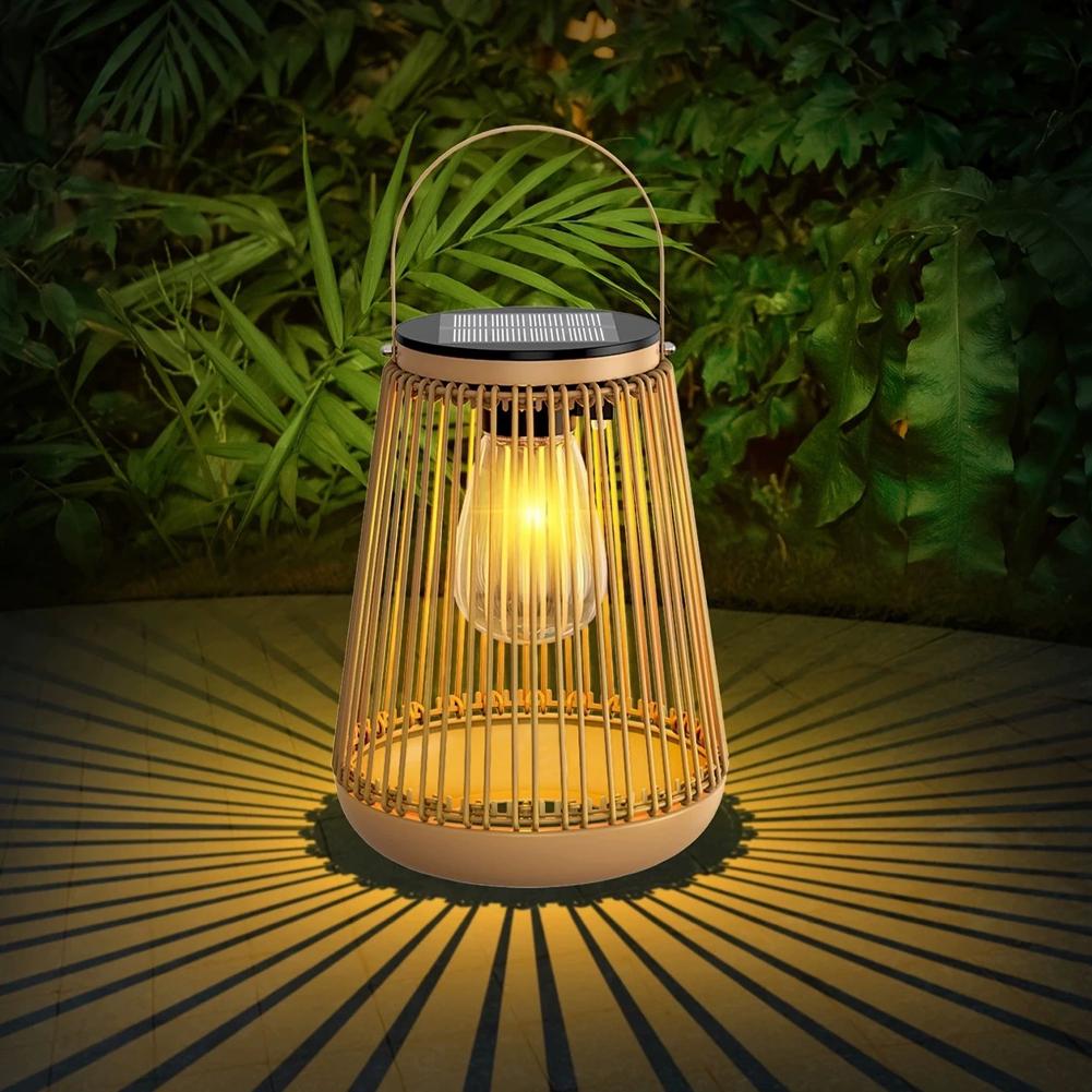 IP65 Waterproof Solar Rattan L - مراجعة Lighting Decor Outdoor وسعره