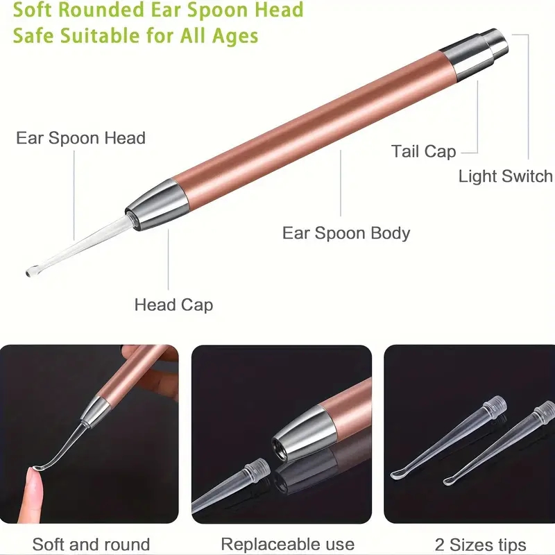 Stainless Steel Luminous Ear S - مراجعة Lighting Visual وسعره