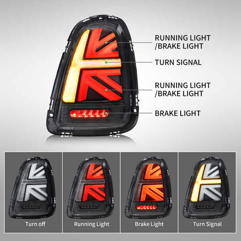 2PCS Full LED Tail Lights For  - مراجعة Union Lighting & Decor Photos وسعره